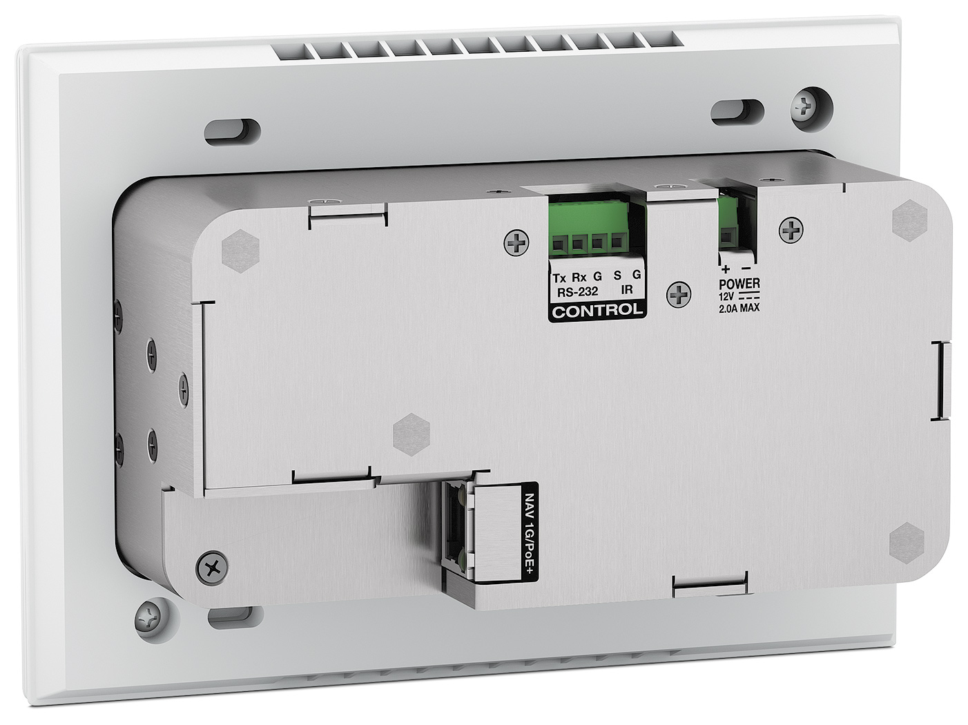 Extron1G pro AV over IP 编码器 - HDMI – Decorator 型墙面板NAV E 201 D